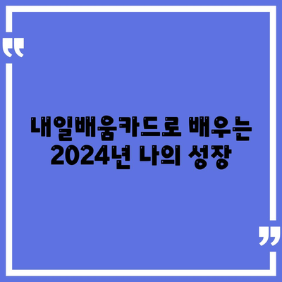 내일배움카드로 배울수 있는것 총정리(2024)