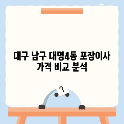 대구시 남구 대명4동 포장이사비용 | 견적 | 원룸 | 투룸 | 1톤트럭 | 비교 | 월세 | 아파트 | 2024 후기