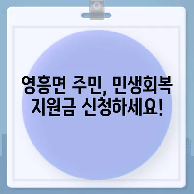 인천시 옹진군 영흥면 민생회복지원금 | 신청 | 신청방법 | 대상 | 지급일 | 사용처 | 전국민 | 이재명 | 2024