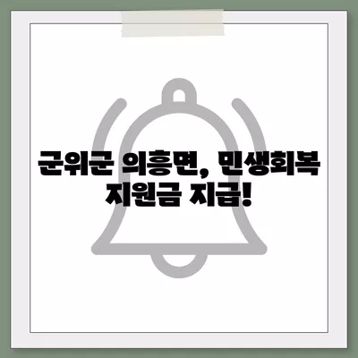 경상북도 군위군 의흥면 민생회복지원금 | 신청 | 신청방법 | 대상 | 지급일 | 사용처 | 전국민 | 이재명 | 2024