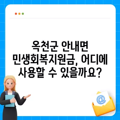 충청북도 옥천군 안내면 민생회복지원금 | 신청 | 신청방법 | 대상 | 지급일 | 사용처 | 전국민 | 이재명 | 2024