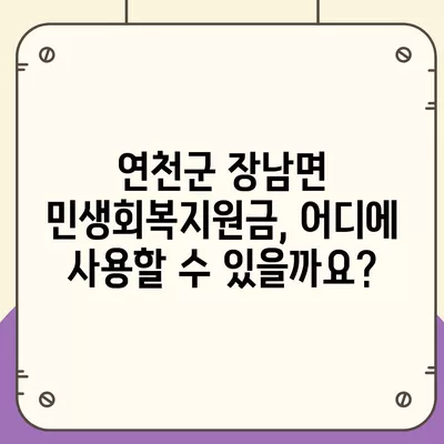 경기도 연천군 장남면 민생회복지원금 | 신청 | 신청방법 | 대상 | 지급일 | 사용처 | 전국민 | 이재명 | 2024