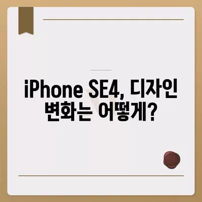 iPhone SE4 디자인 변경, iPhone 16 Mini는 나올까?