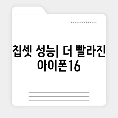 아이폰15 대 아이폰16 | 스펙 비교