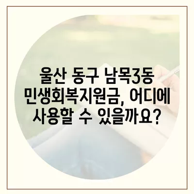 울산시 동구 남목3동 민생회복지원금 | 신청 | 신청방법 | 대상 | 지급일 | 사용처 | 전국민 | 이재명 | 2024