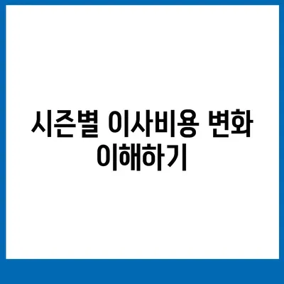 이사견적 꿀팁 | 견적을 받는 방법