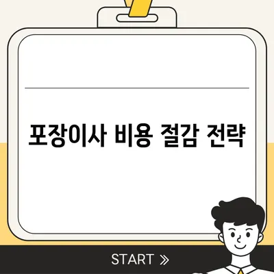 포장이사 비용 체크리스트 | 사다리차업체 비교