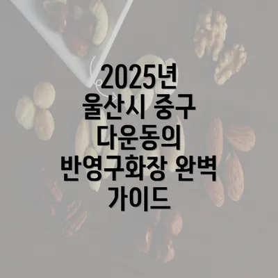 2025년 울산시 중구 다운동의 반영구화장 완벽 가이드