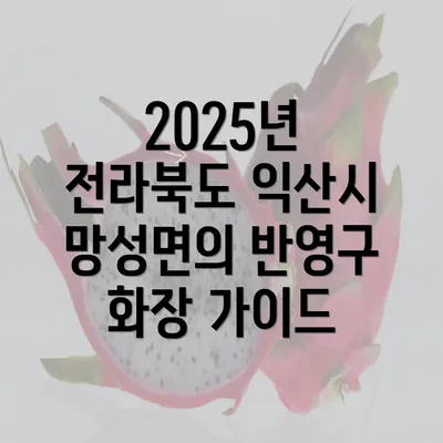 2025년 전라북도 익산시 망성면의 반영구 화장 가이드