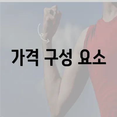 가격 구성 요소