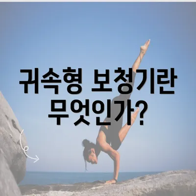 귀속형 보청기란 무엇인가?