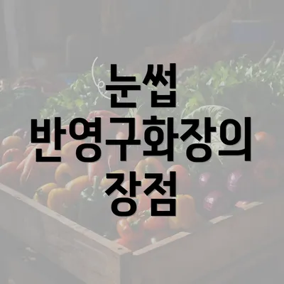 눈썹 반영구화장의 장점