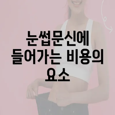 눈썹문신에 들어가는 비용의 요소