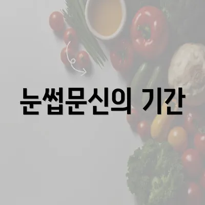 눈썹문신의 기간