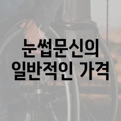 눈썹문신의 일반적인 가격