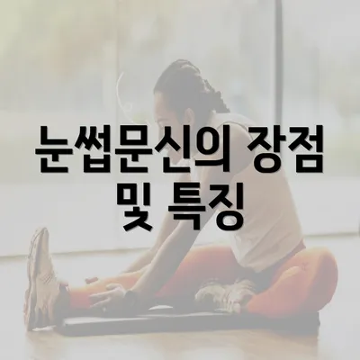 눈썹문신의 장점 및 특징