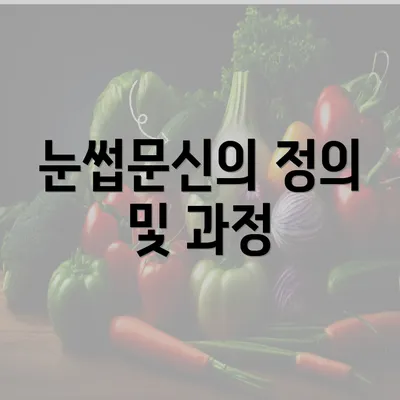 눈썹문신의 정의 및 과정