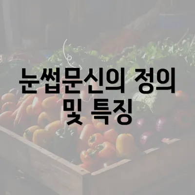 눈썹문신의 정의 및 특징