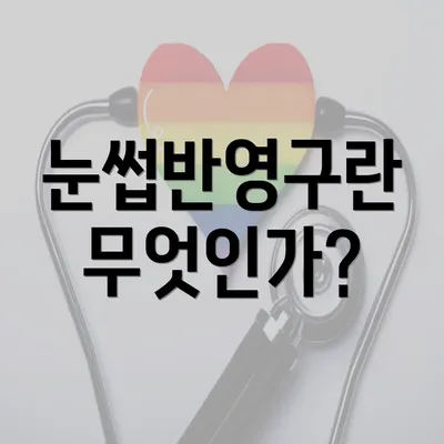 눈썹반영구란 무엇인가?