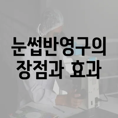 눈썹반영구의 장점과 효과