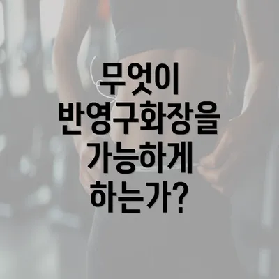 무엇이 반영구화장을 가능하게 하는가?