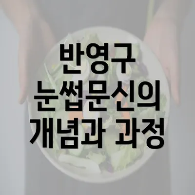 반영구 눈썹문신의 개념과 과정