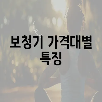 보청기 가격대별 특징