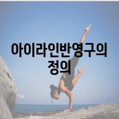 아이라인반영구의 정의