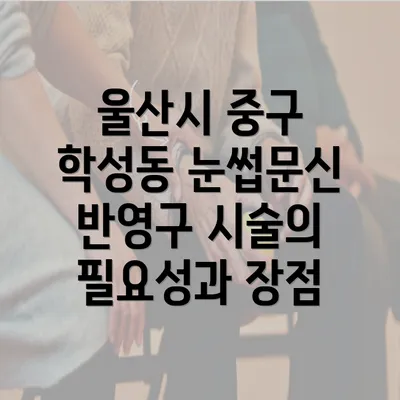 울산시 중구 학성동 눈썹문신 반영구