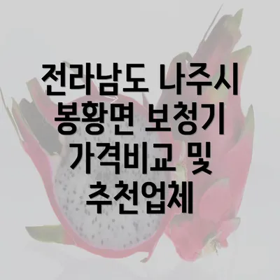 전라남도 나주시 봉황면 보청기 가격비교 및 추천업체