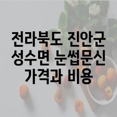 전라북도 진안군 성수면 눈썹문신 반영구