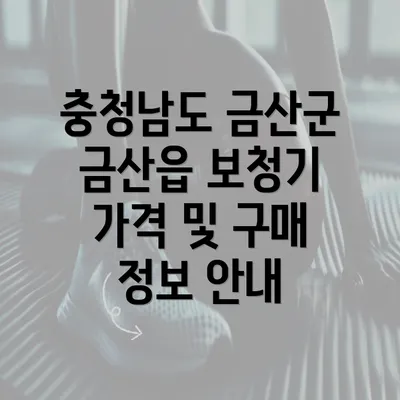 충청남도 금산군 금산읍 보청기 가격 정보 수집