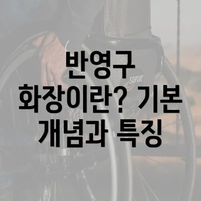 반영구 화장이란? 기본 개념과 특징