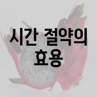 시간 절약의 효용