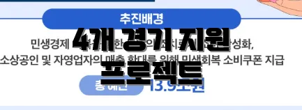 4개 경기 지원 프로젝트