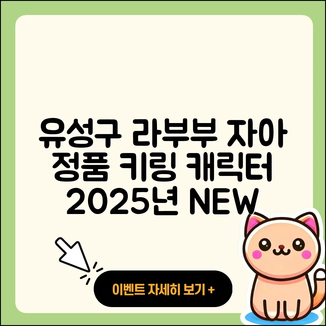 유성구 신성동 라부부 자아 | 정품 | 가격 | 팝마크 | 키링 | 캐릭터 | 코카콜라 | 2세대 | 옷 | 2025