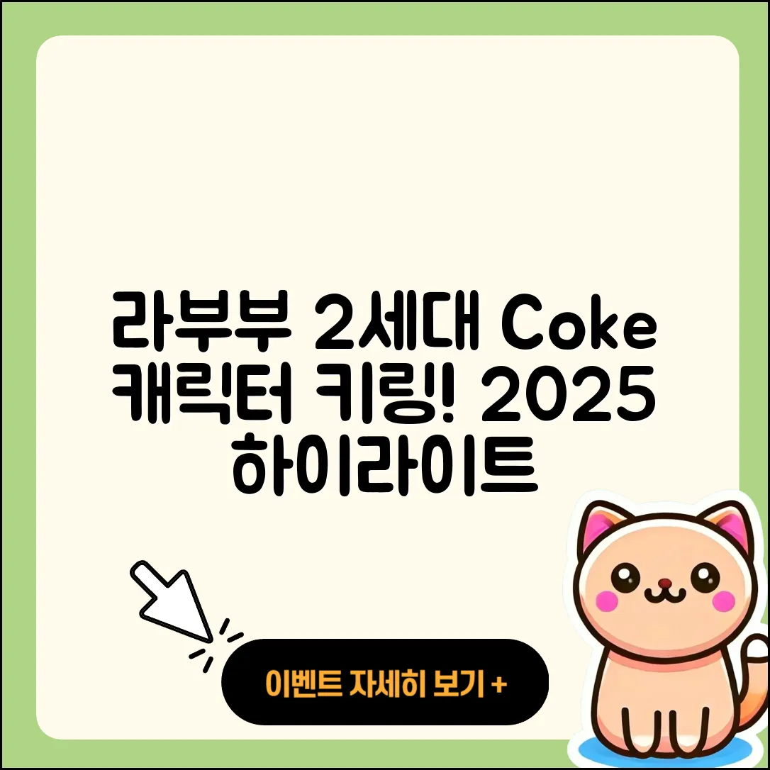 중랑구 망우2동 라부부 2세대 | 팝마크 | 코카콜라 | 캐릭터 | 키링 | 하이라이트 | 1세대 | 3세대 | 옷 | 자아 | 인형 | 2025